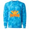 Unisex Midweight Tie-Dyed Crewneck Sweatshirt Thumbnail