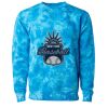 Unisex Midweight Tie-Dyed Crewneck Sweatshirt Thumbnail