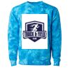 Unisex Midweight Tie-Dyed Crewneck Sweatshirt Thumbnail