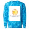 Unisex Midweight Tie-Dyed Crewneck Sweatshirt Thumbnail