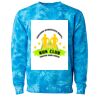 Unisex Midweight Tie-Dyed Crewneck Sweatshirt Thumbnail