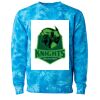 Unisex Midweight Tie-Dyed Crewneck Sweatshirt Thumbnail