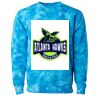 Unisex Midweight Tie-Dyed Crewneck Sweatshirt Thumbnail