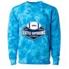 Unisex Midweight Tie-Dyed Crewneck Sweatshirt Thumbnail