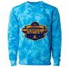 Unisex Midweight Tie-Dyed Crewneck Sweatshirt Thumbnail