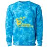 Unisex Midweight Tie-Dyed Crewneck Sweatshirt Thumbnail