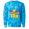 Unisex Midweight Tie-Dyed Crewneck Sweatshirt Thumbnail