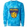 Unisex Midweight Tie-Dyed Crewneck Sweatshirt Thumbnail