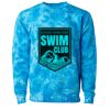 Unisex Midweight Tie-Dyed Crewneck Sweatshirt Thumbnail