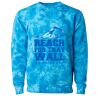 Unisex Midweight Tie-Dyed Crewneck Sweatshirt Thumbnail