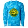 Unisex Midweight Tie-Dyed Crewneck Sweatshirt Thumbnail
