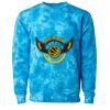 Unisex Midweight Tie-Dyed Crewneck Sweatshirt Thumbnail