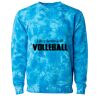 Unisex Midweight Tie-Dyed Crewneck Sweatshirt Thumbnail