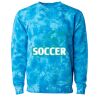 Unisex Midweight Tie-Dyed Crewneck Sweatshirt Thumbnail