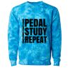 Unisex Midweight Tie-Dyed Crewneck Sweatshirt Thumbnail