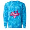 Unisex Midweight Tie-Dyed Crewneck Sweatshirt Thumbnail